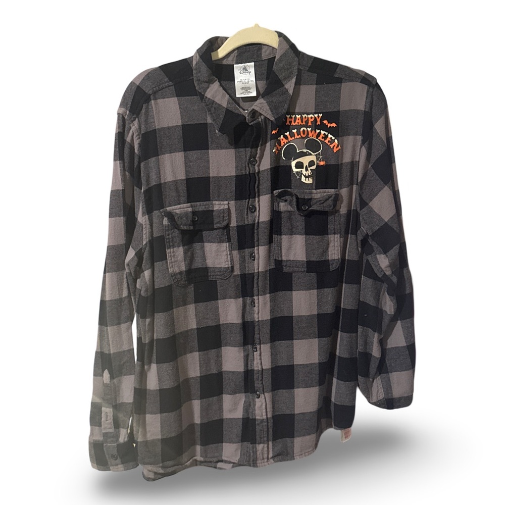 Walt Disney World Halloween Themed Button-Up